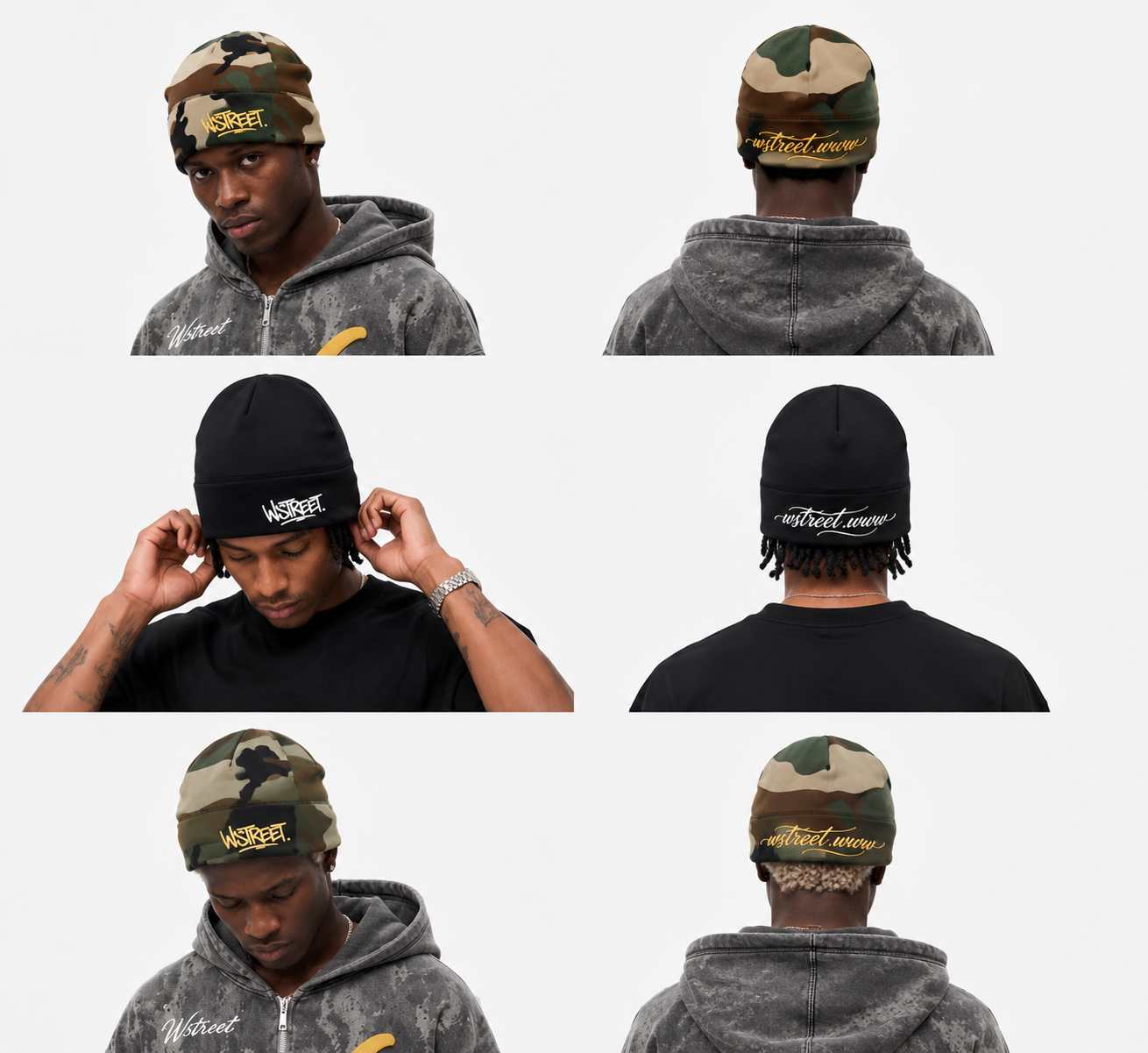 WSTREET SKULL CAP
